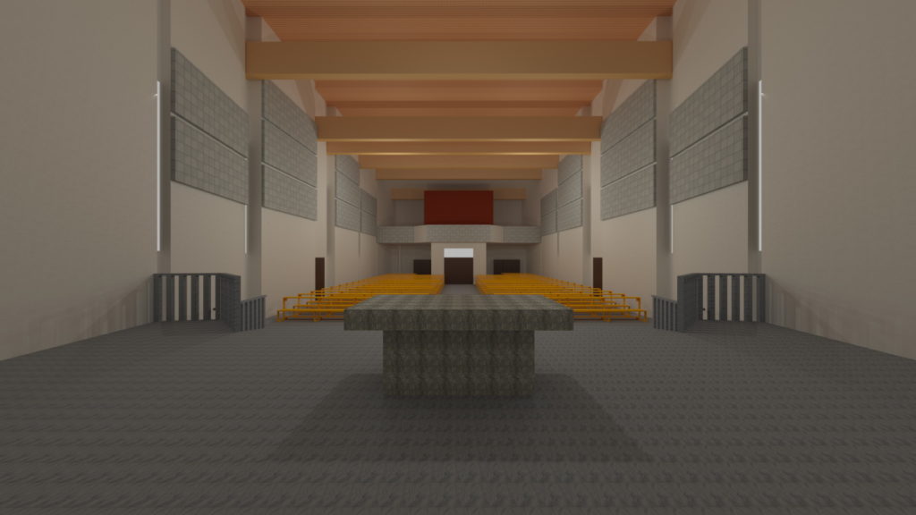 Akustika - render model 01